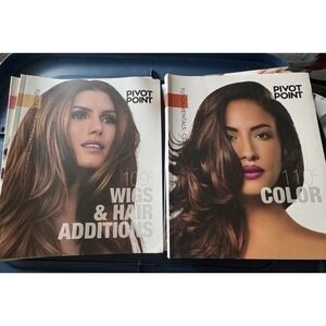 Pivot Point Fundamentals Cosmetology & Barbering  Lot Textbooks + Study Guide